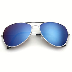 Metal Aviator Sunglasses Men's Colorful Sunglasses Sports Cycling Riding