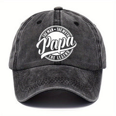 Adjustable Cotton Baseball Cap Retro Sunscreen Hat Men Women