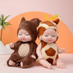 Simulative Sleep Doll Little Reborn Baby Comfort Doll For Boy Girl Toy Gift