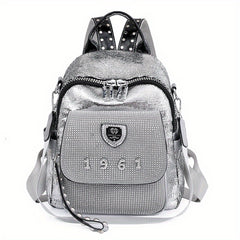 Y2K Rhinestone Backpack Purse Studded Crossbody Bag for Women