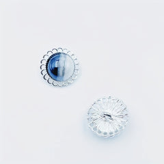 5pcs Hand Stitched Button Inlaid Diamond Pearl DIY Accessory
