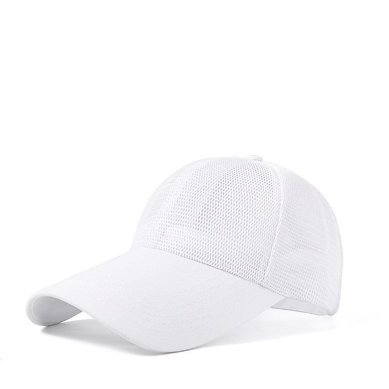 Breathable Mesh Cap 33IN Extended Brim Sunshade Cap