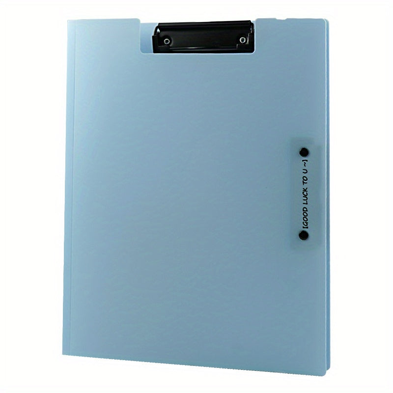 A4 Size Clipboard Folder Double Clip Waterproof Portable File Storage