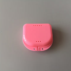 Denture Storage Box With Holes Retainer Corrector Box Denture