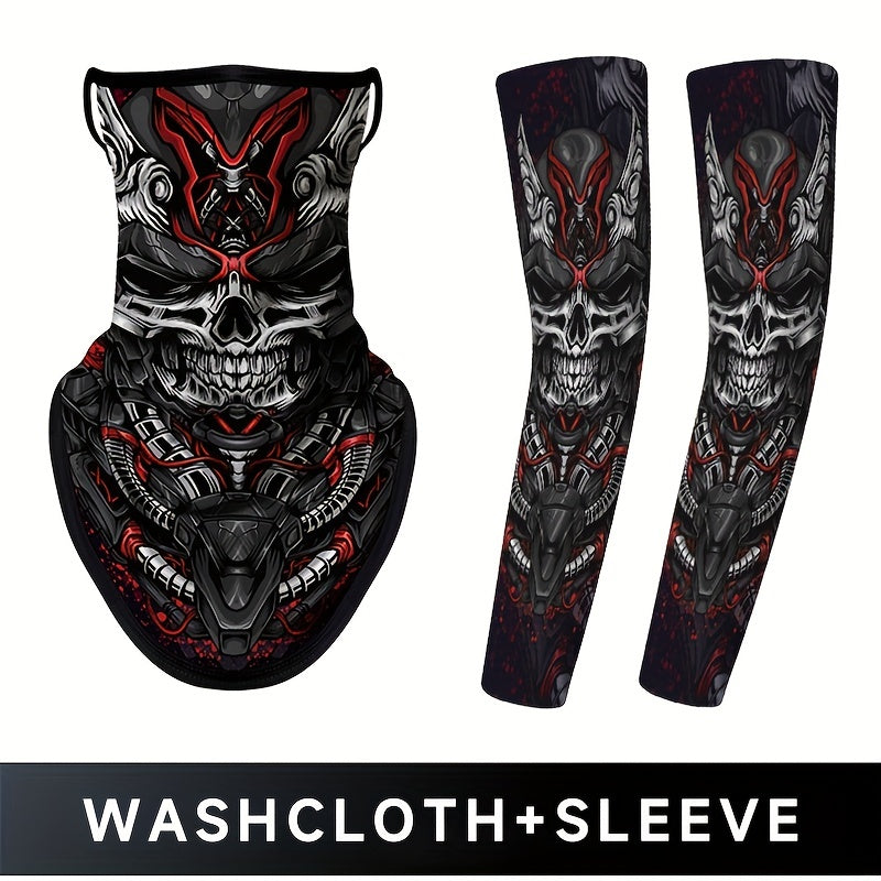 Cycling Mask Sun Protection Viscose Sleeves Men's Motorcycle