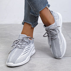 Women's Casual Sports Shoes Lightweight Woven Shoes