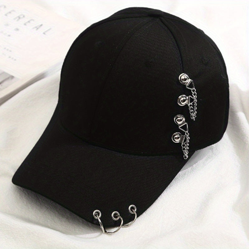 Adjustable Summer Casual Mens Peaked Cap For Outdoor Sport