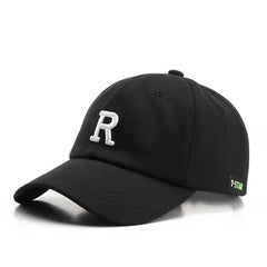 Embroidery Baseball Cap Solid Cotton Sports Hat Woman Dad Hats Man Unisex Footba