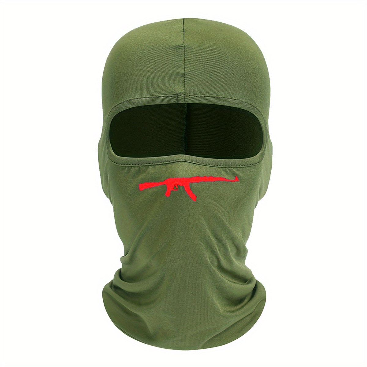 AK47 Print Mask Hood for Outdoor Riding Balaclava Hat