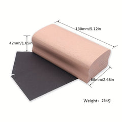 Wooden Sanding Block For Guitar Bass Fret Leveling Fingerboard