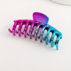 Gradient Claw Clips Hair Clips Headwear Outdoor Hair Accessories
