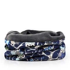 Women Baggy Beanie Hat Stretch Infinity Scarf Head Wrap Cap