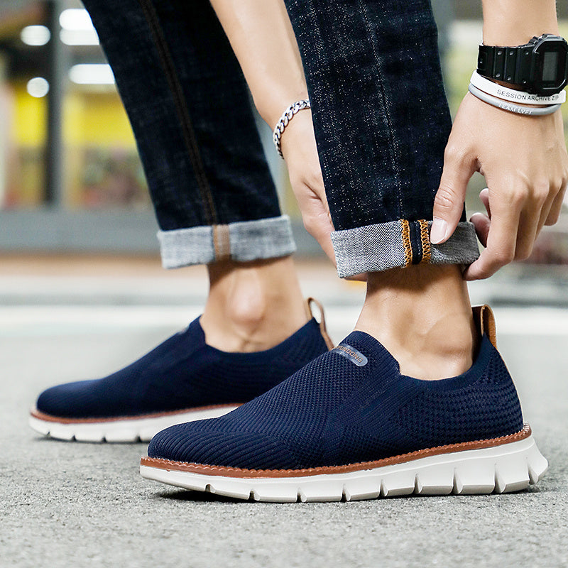 Men's Breathable Mesh Casual Oxford Shoes Sneakers