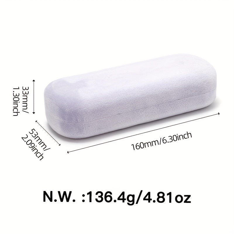 9pcs Eyeglasses Repair Kit Glasses Case Cloth Nose Pads Screwdriver Screws