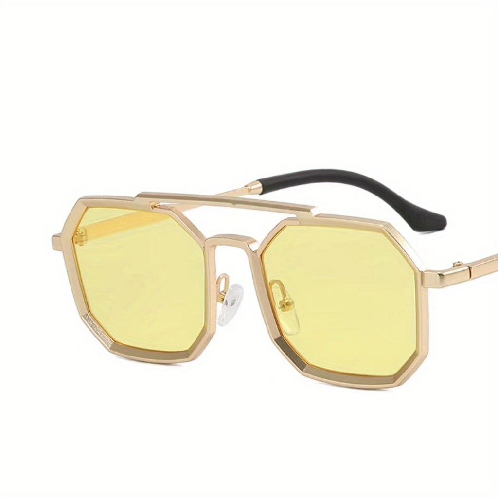 Punk Metal Frame Hip hop Sunglasses Outdoor Vacation Sun Shades
