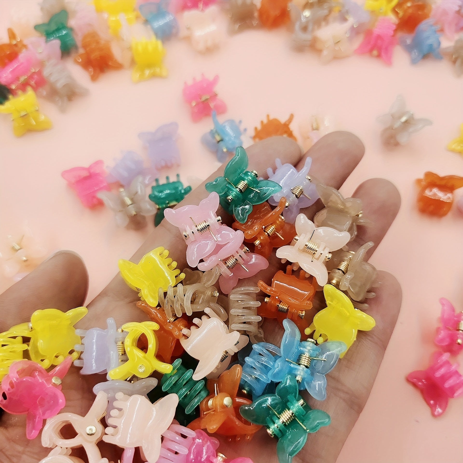 30pcs Mini Butterfly Hair Clips for Women and Girls