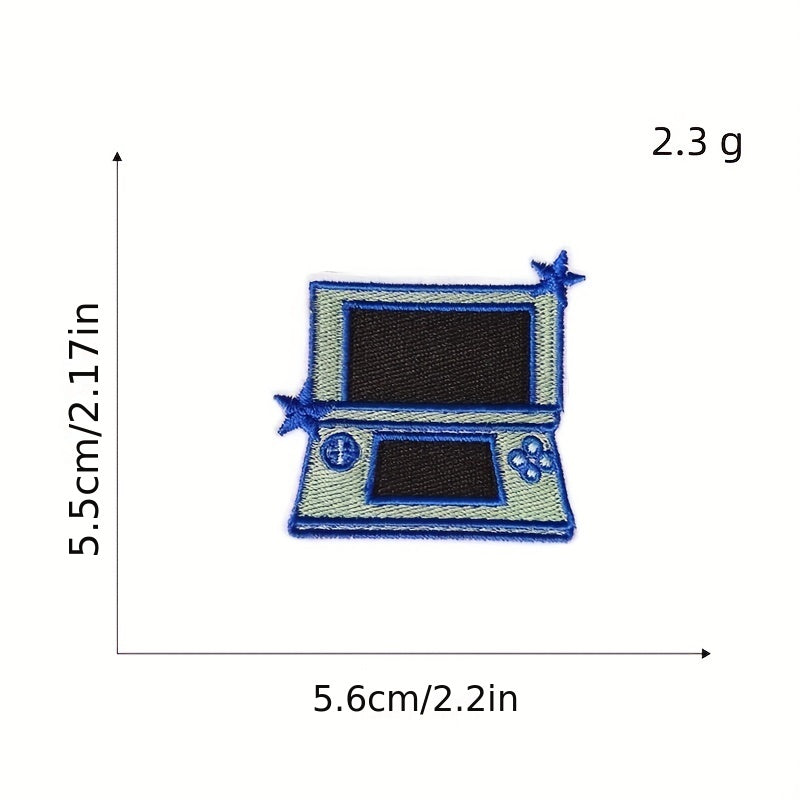12pcs Iron On Patches Embroidered Applique Repair Patch DIY Clothing