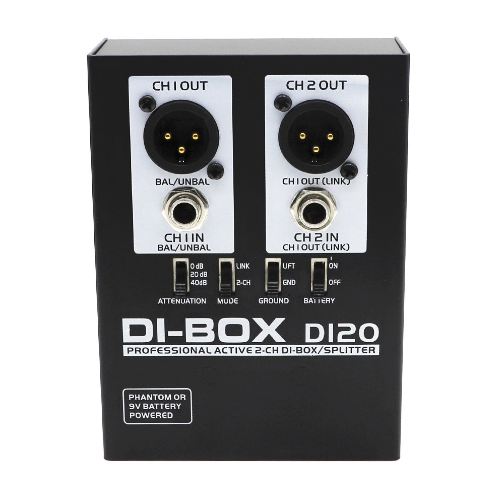 Professional DI BOX Splitter for Guitar