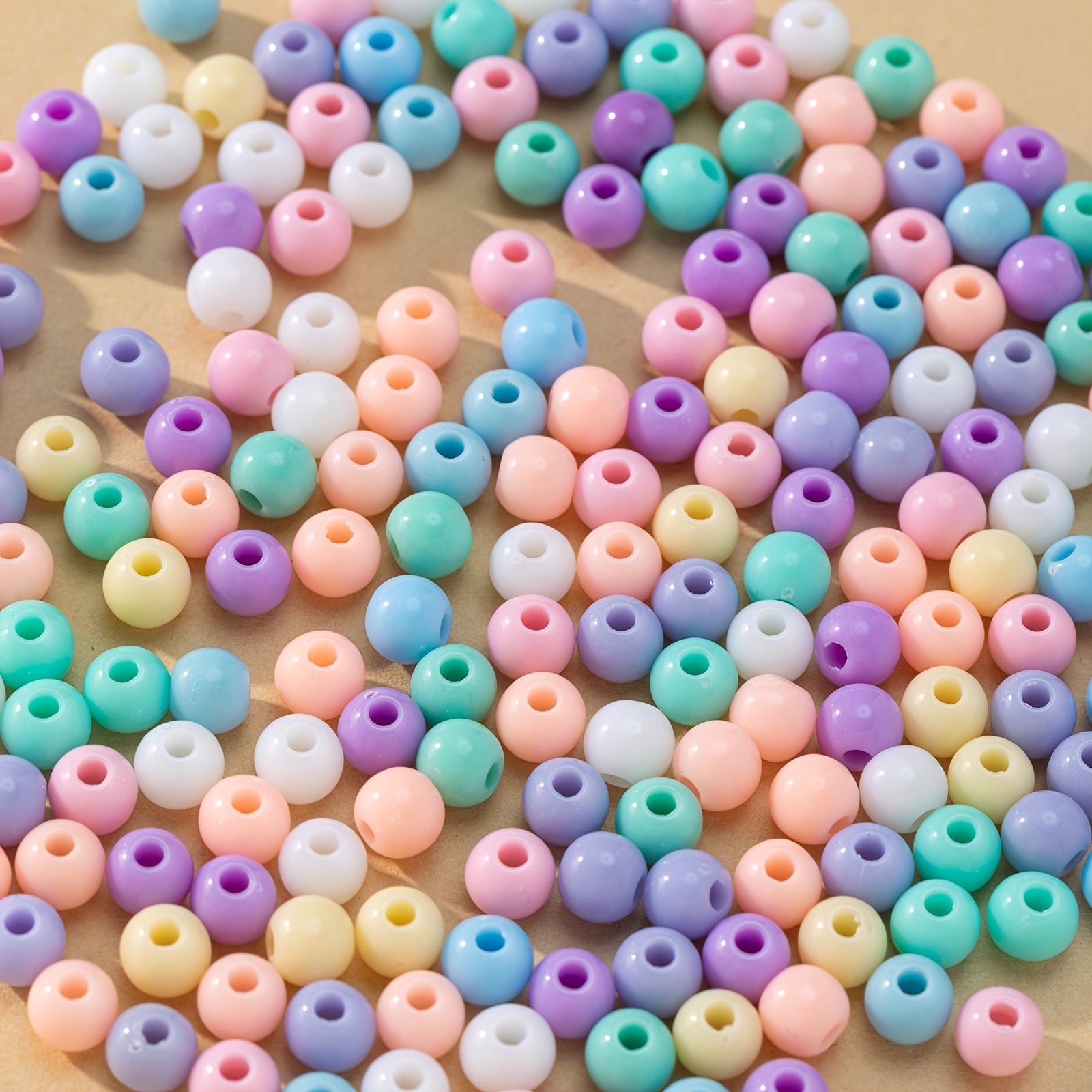 200 Colorful Beads for DIY Necklace Bracelet Jewelry Accessories