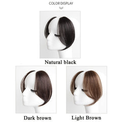 Invisible Seamless Real Hair Bangs Wig