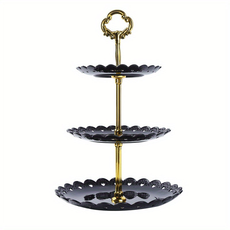 3-Layer Cake Stand Wedding Party Display Tray
