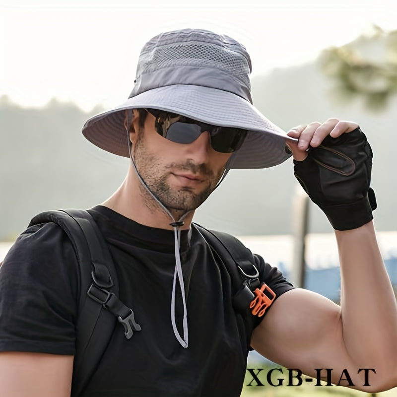 Quick Drying Fishing Hat Men's Sun Hat for Outdoor Fishing Hiking