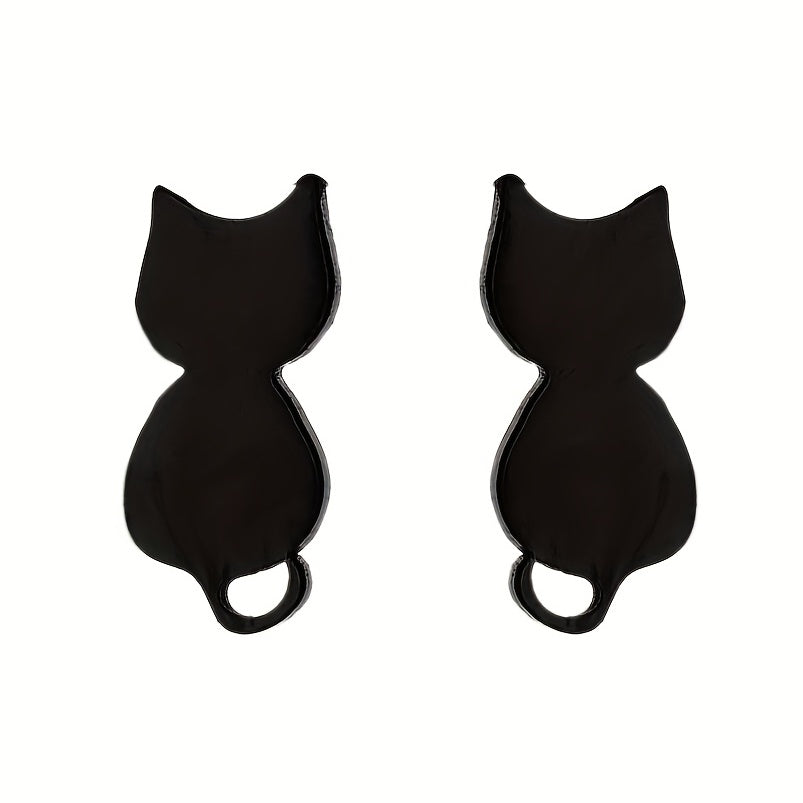 Stainless Steel Animal Stud Trinkets Earrings