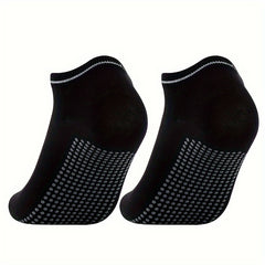 5 Pairs Non slip Low Cut Ankle Socks Women's Stockings