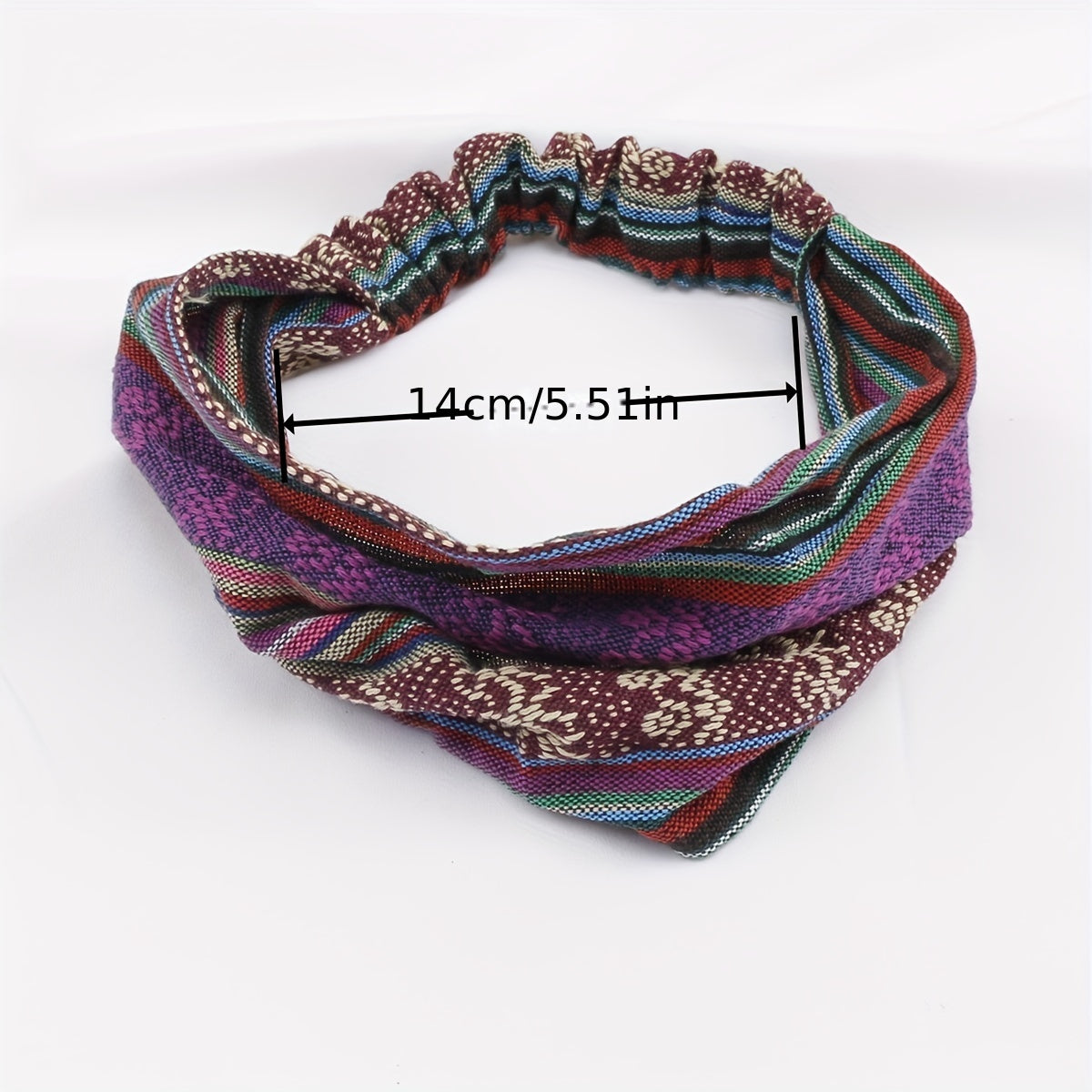 Boho Style Knitting Headband Hair Accessories Head Scarf