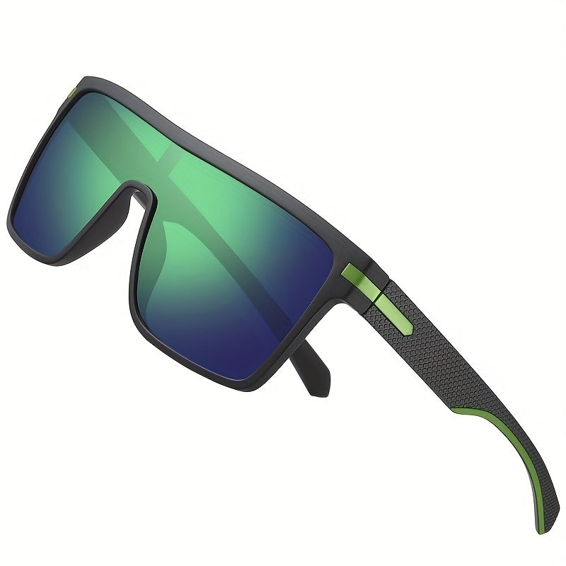 Square Polarized Sunglasses Men Outdoor Driving Fishing UV Protection