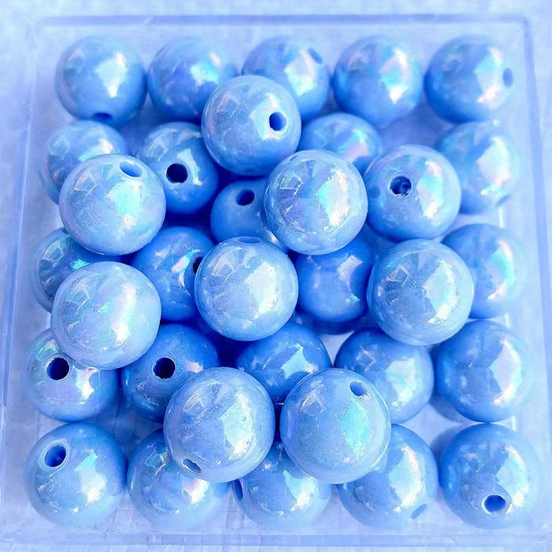 8mm Candy Acrylic Round Beads Pastel for Jewelry Making DIY Crafts