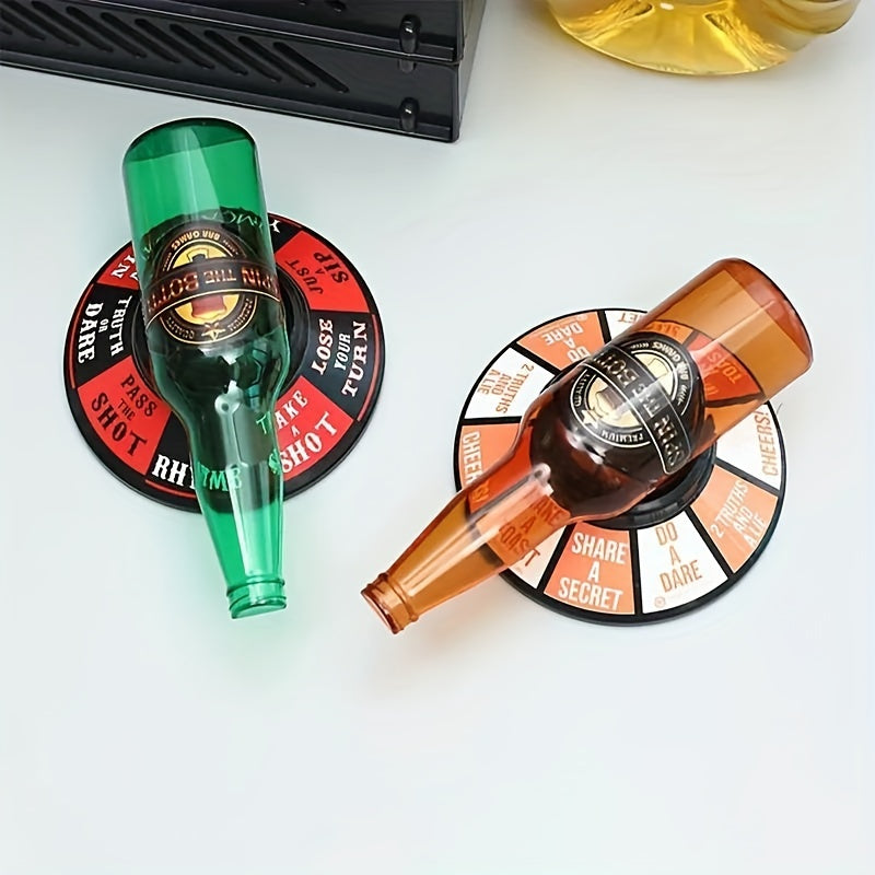 Wine Bottle Turntable Drinking Game Party Toy