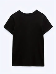 Short Sleeve Crew Neck Lounge Top