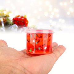 Christmas Butter Slime Soft Stretch Jelly Cube Slime for Party Favor