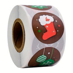 500pcs Christmas Snowman Reward Stickers for Toys