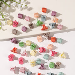 50Pcs Mini Hair Claw Clips For Baby And Girl Small Hair Accessories