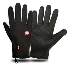 Winter Cycling Sports Gloves Waterproof Touch Screen Windproof Warm Gloves