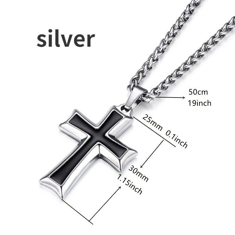 Men's Creative Cross Hip Hop Necklace