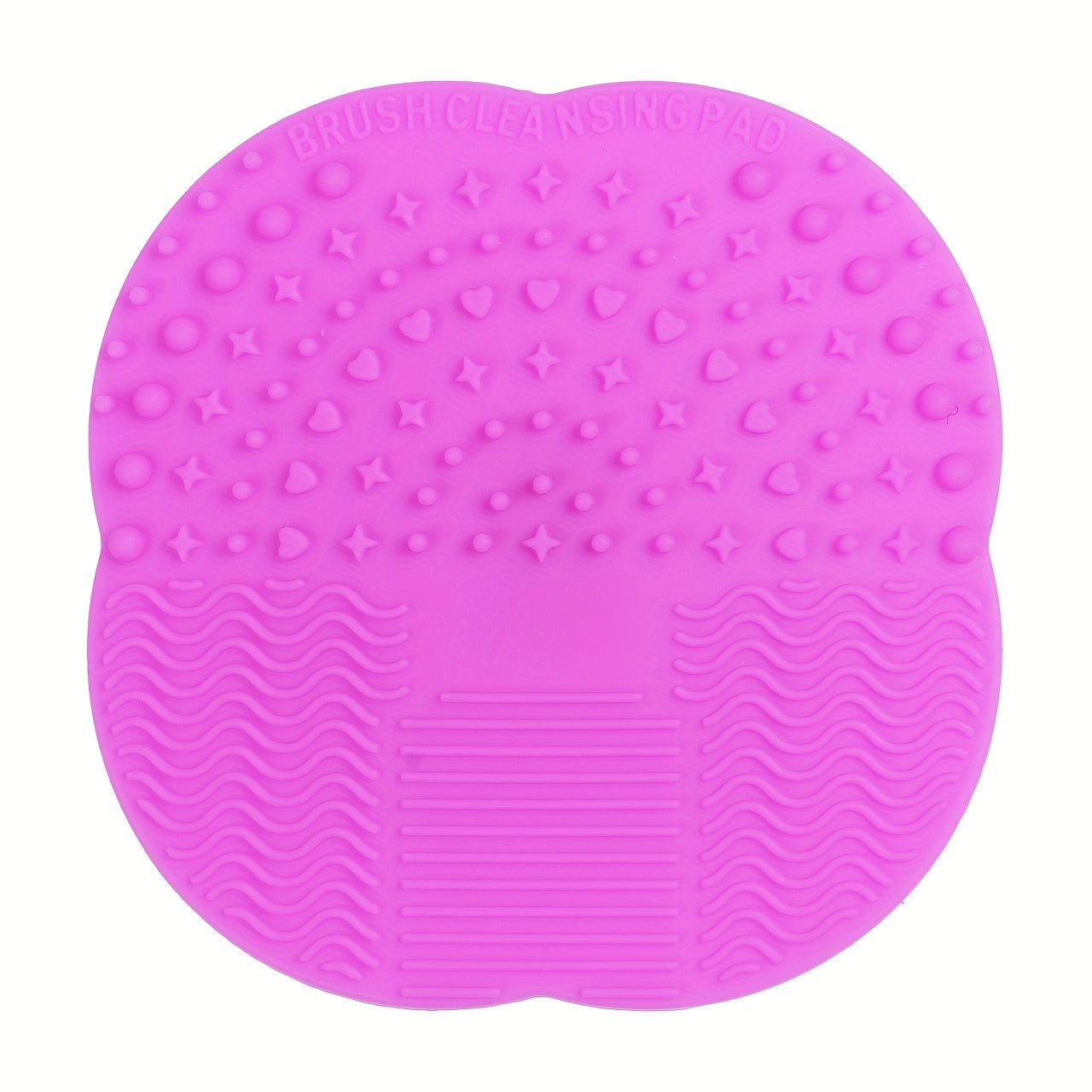 Flower-Shaped Makeup Brush Cleaning Pad