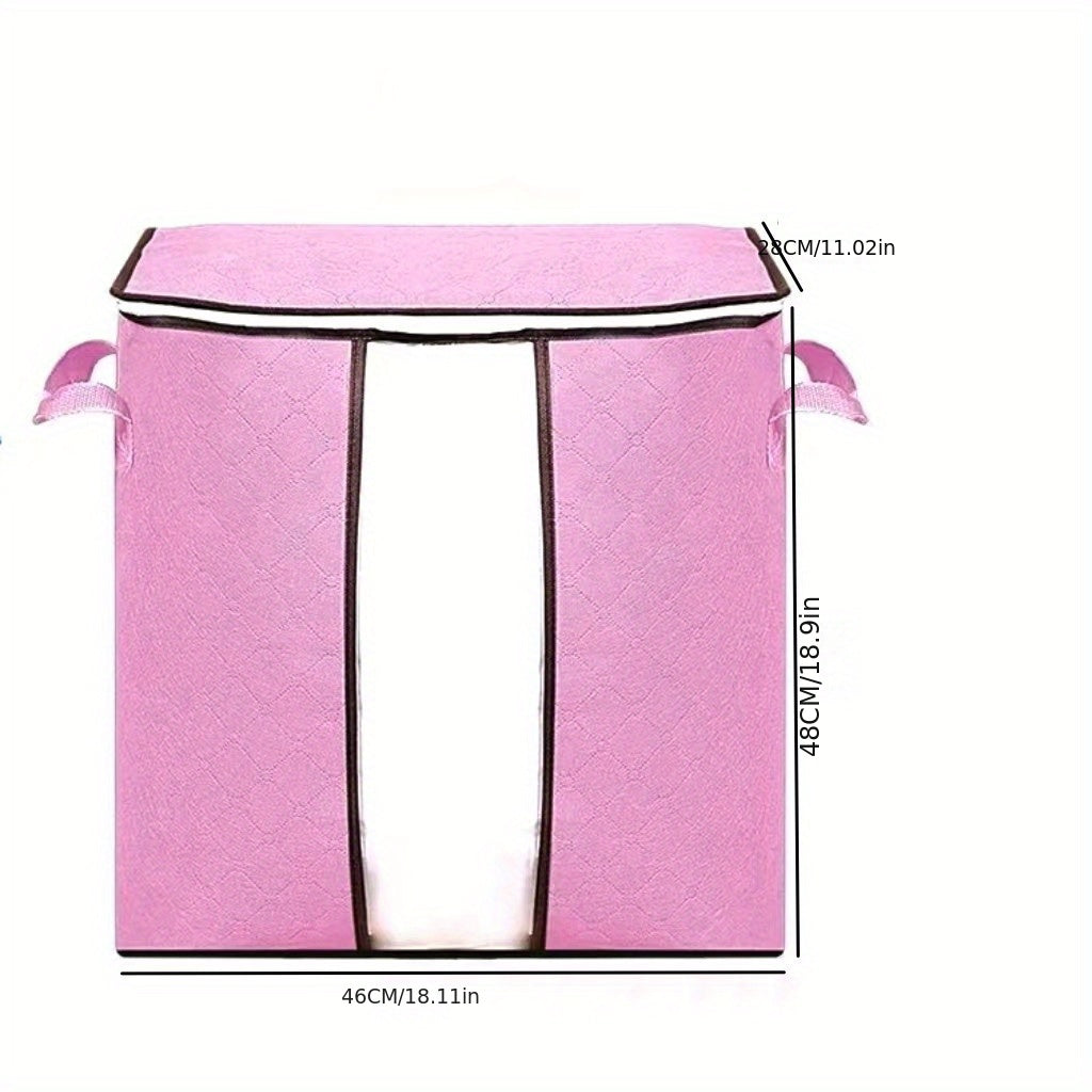 Large Capacity Storage Bag Dustproof Foldable Luggage Bag With Zipper