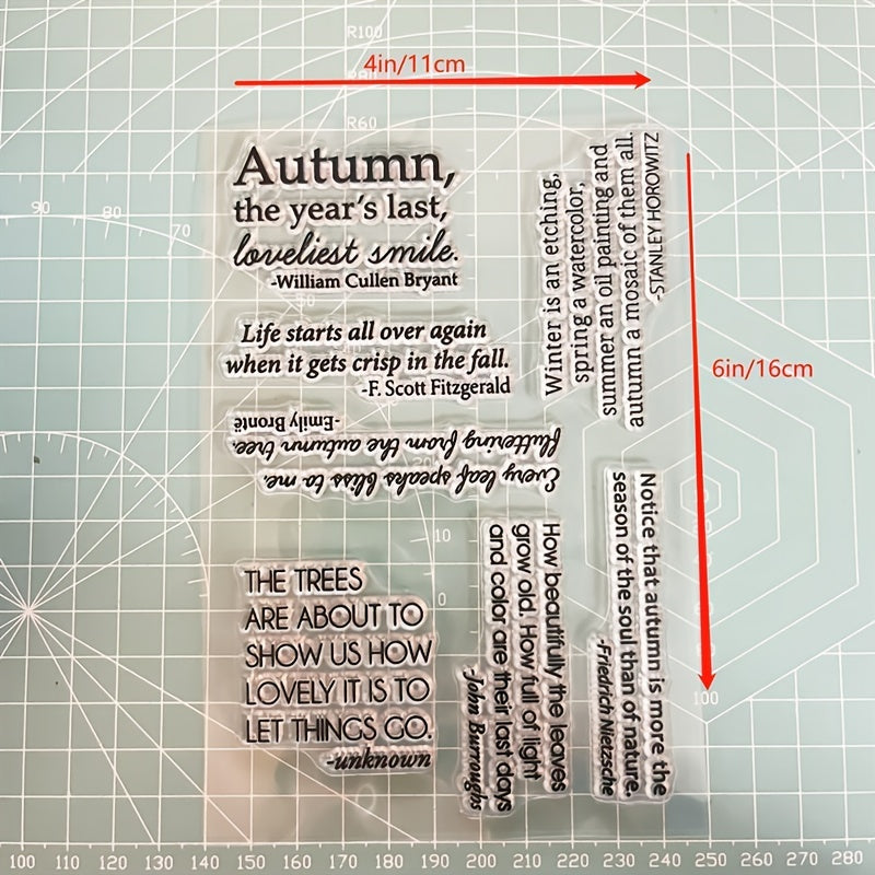 Transparent Silicone Stamp Comic Printing & Stamping