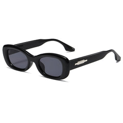 Vintage Oval Small Sunglasses 90s Shades Goggles