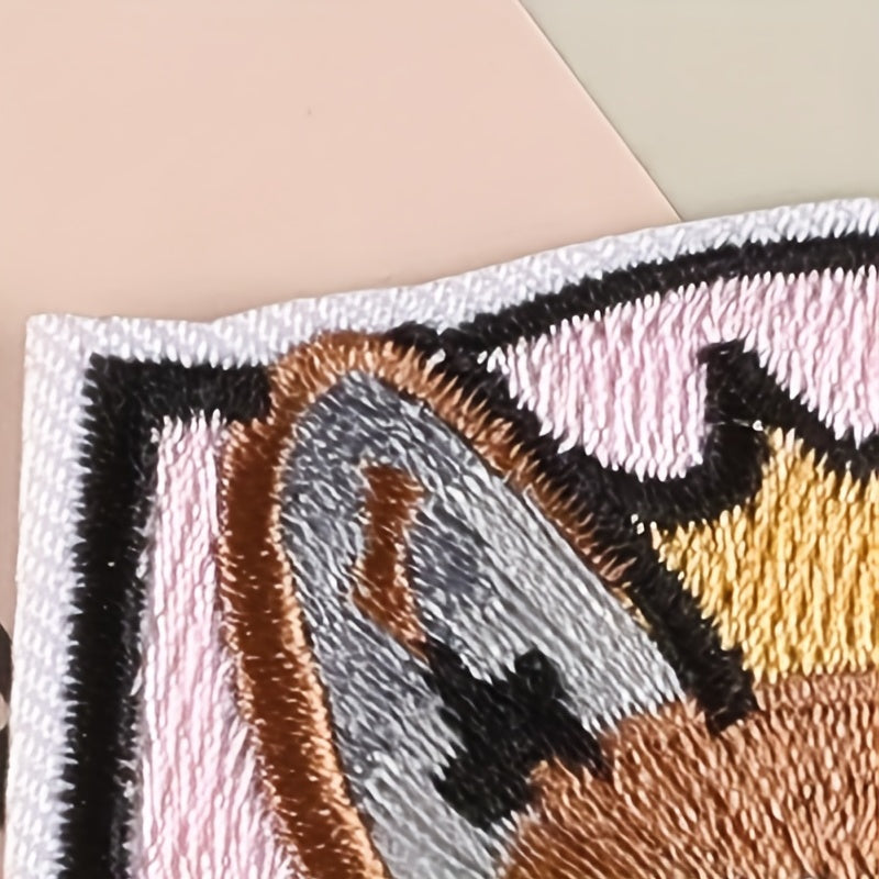 Dog Embroidery DIY Patch for Clothes Backpack Hat