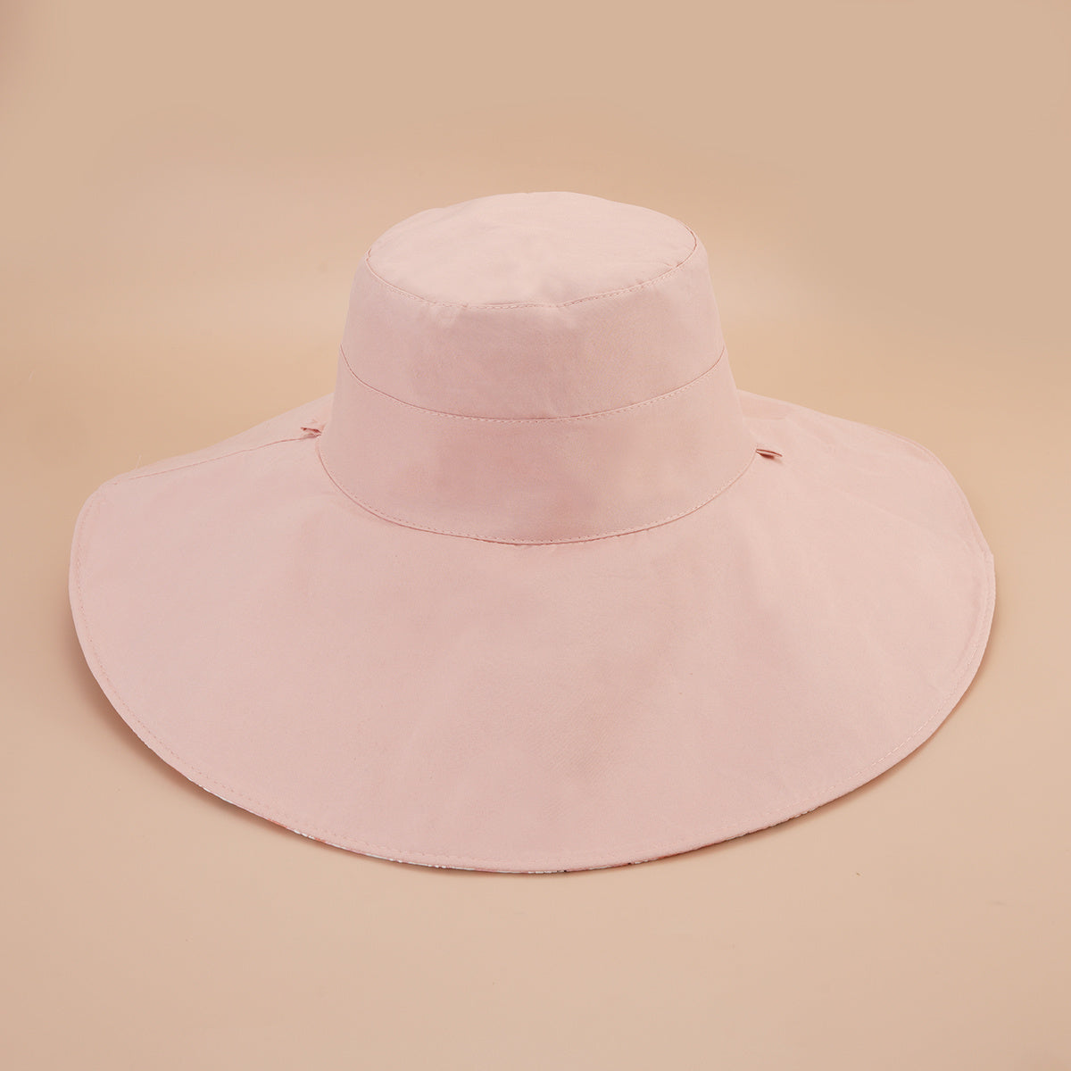 Solid Lightweight Bucket Hat Reversible Wide Brim Sun Hats
