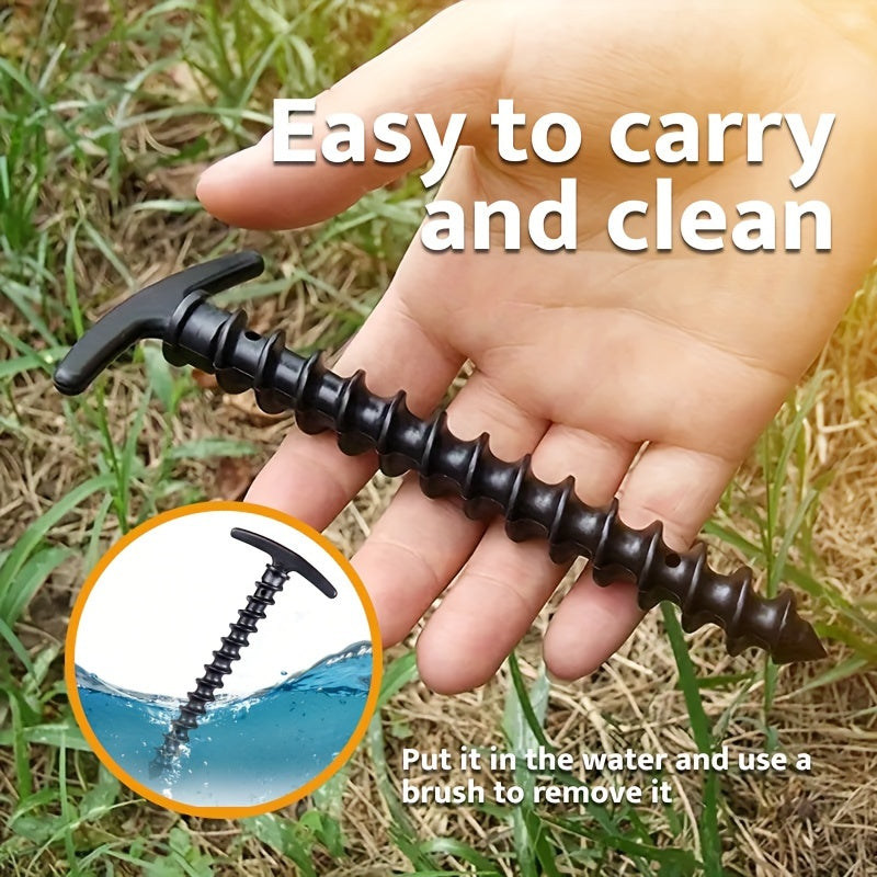 20pcs Tent Screw Nails Stakes for Camping