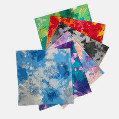 6pcs Quilting Fabric Cotton Craft DIY Doll Clothes Precut Patchwork Sewing