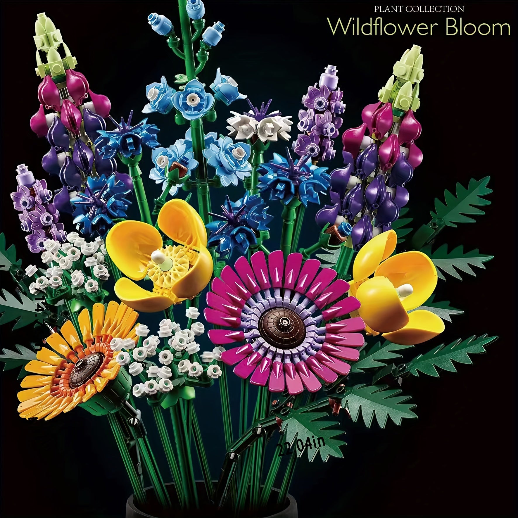 Wild Flowers Bouquet for Home Decoration DIY Crafts and Unique Gift