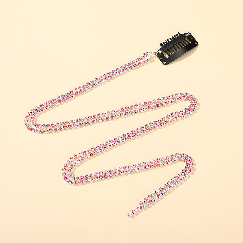 Rhinestone Tassel Hair Clips for Ladies