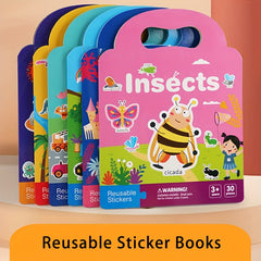 Kids Tearable Sticker Book for Early Learning