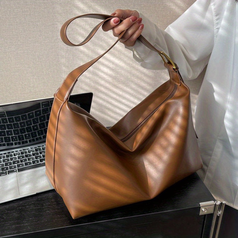 Retro Crossbody Bag Large Capacity Hobo Shoulder Bag